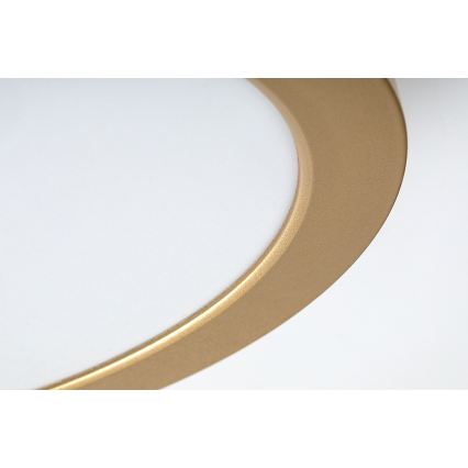 Rabalux - LED-Deckenleuchte für Badezimmer LED/24W/230V Ø 22 cm IP44 gold