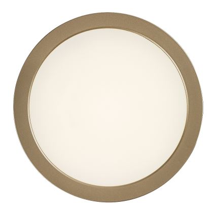 Rabalux - LED-Deckenleuchte für Badezimmer LED/24W/230V Ø 22 cm IP44 gold