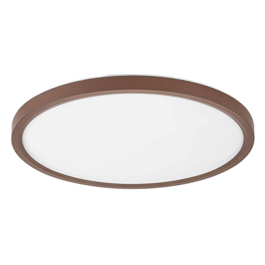 Rabalux - LED-Deckenleuchte für Badezimmer, 24W, 230V, 3000/4000/6000K, Ø 40 cm, IP44, braun