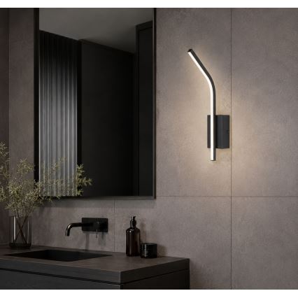 Rabalux - LED-Badezimmer-Wandleuchte LED/10W/230V 4000K IP44 schwarz