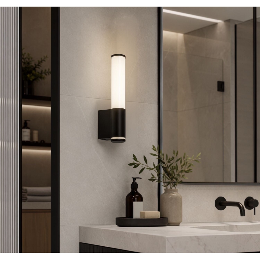 Rabalux - LED Badezimmer-Wandleuchte LED/6W/230V IP44 schwarz