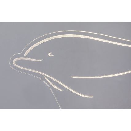 Rabalux - LED Kinder-Schreibtischlampe LED/2W/5V 3000K Delfin Buche