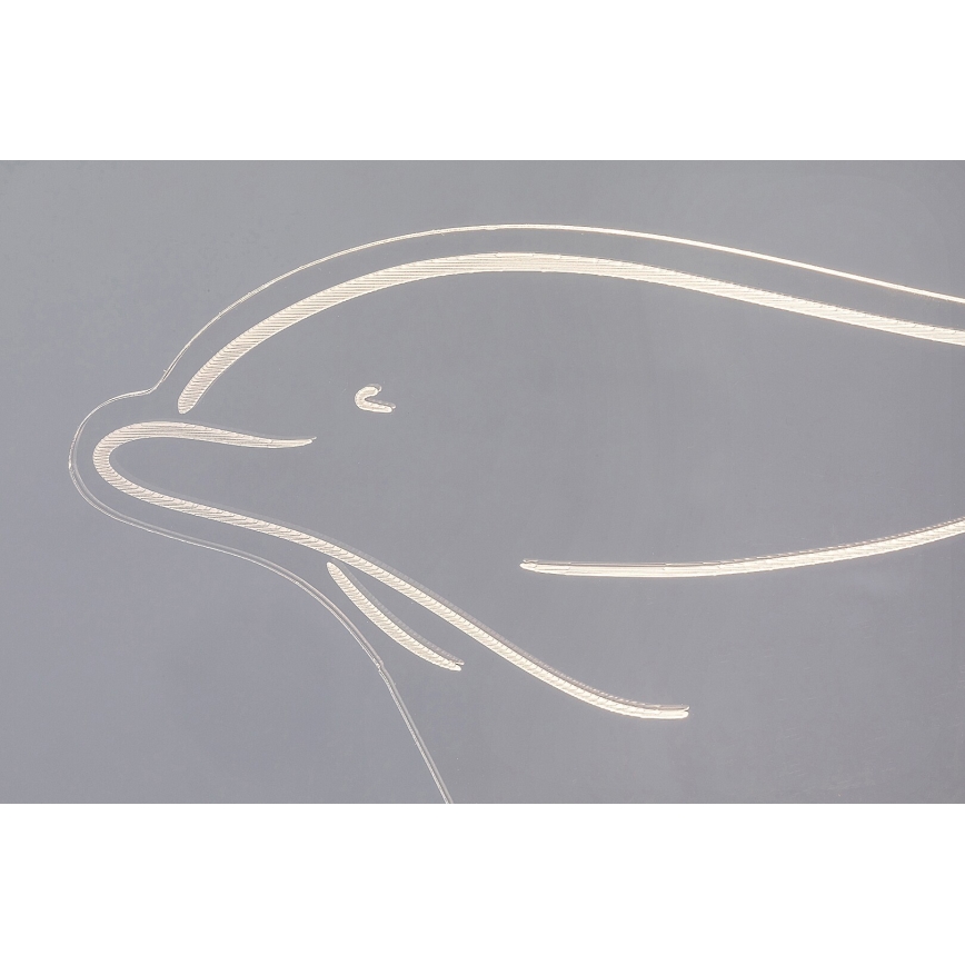 Rabalux - LED Kinder-Schreibtischlampe LED/2W/5V 3000K Delfin Buche