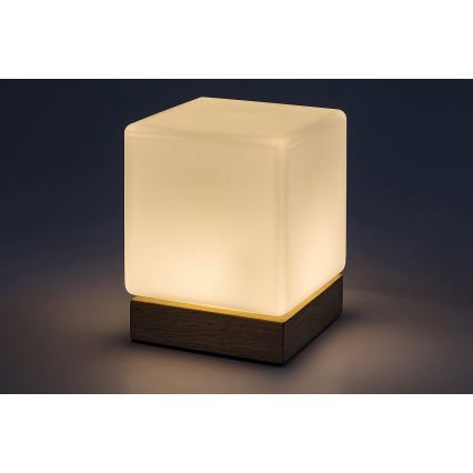 Rabalux - LED dimmbare Tischlampe LED/1,2W/5V 3000K Buche
