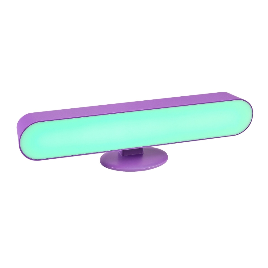 Rabalux - LED RGB dimmbare Tischlampe LED/3W/5V lila + Fernbedienung