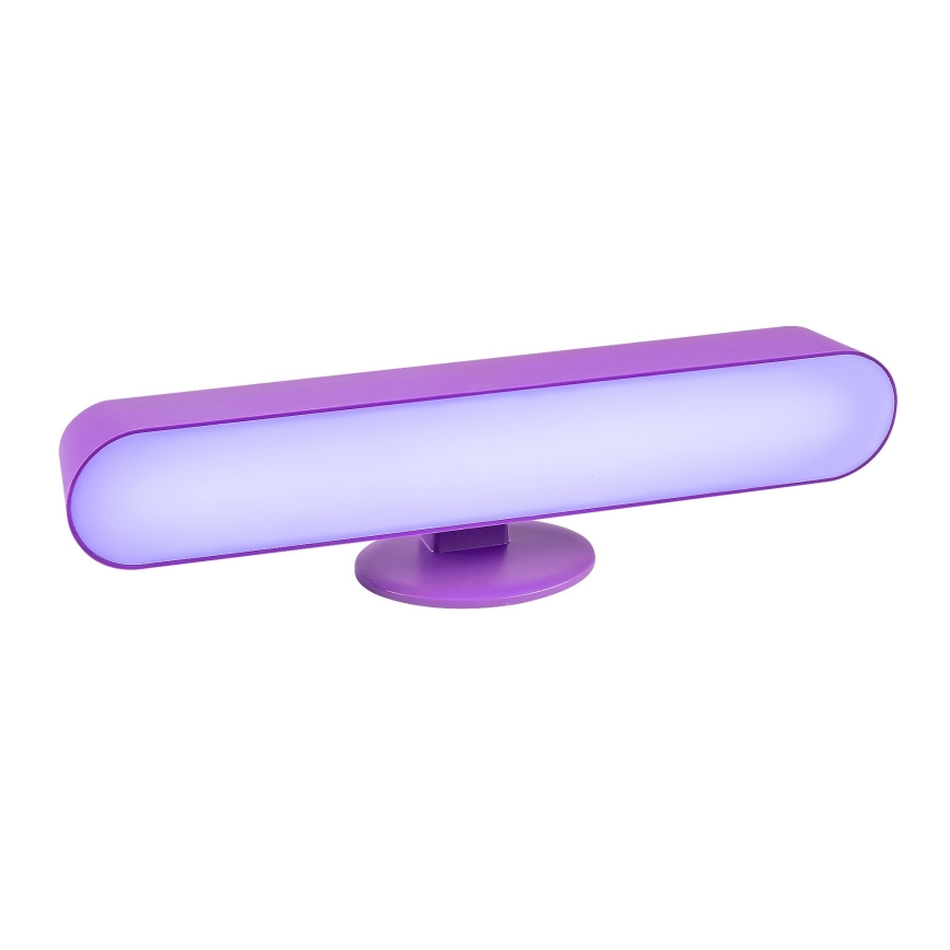 Rabalux - LED RGB dimmbare Tischlampe LED/3W/5V lila + Fernbedienung