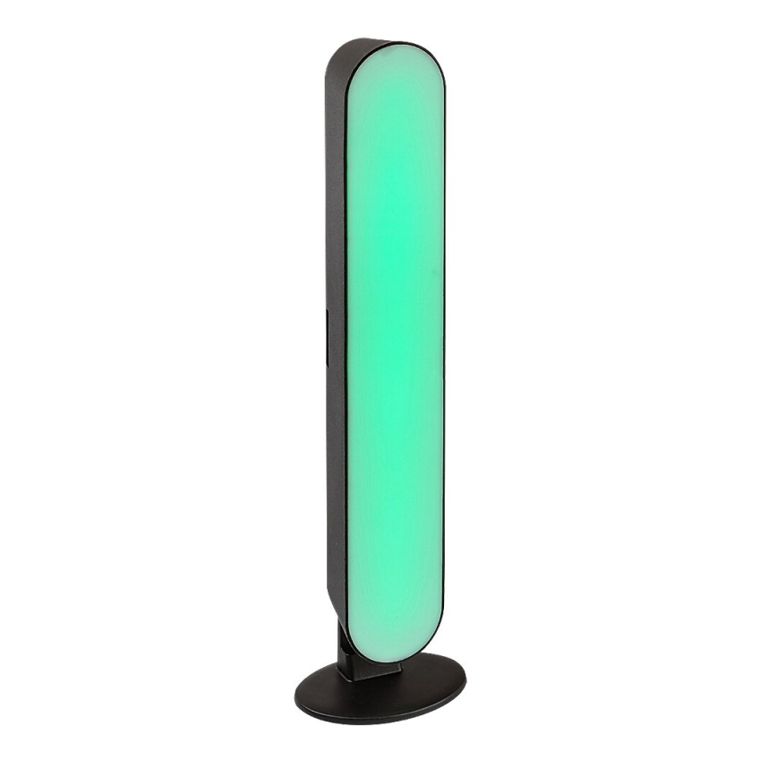 Rabalux - Dimmbare aufladbare LED-RGB-Tischlampe LED/3W/5V schwarz + Fernbedienung