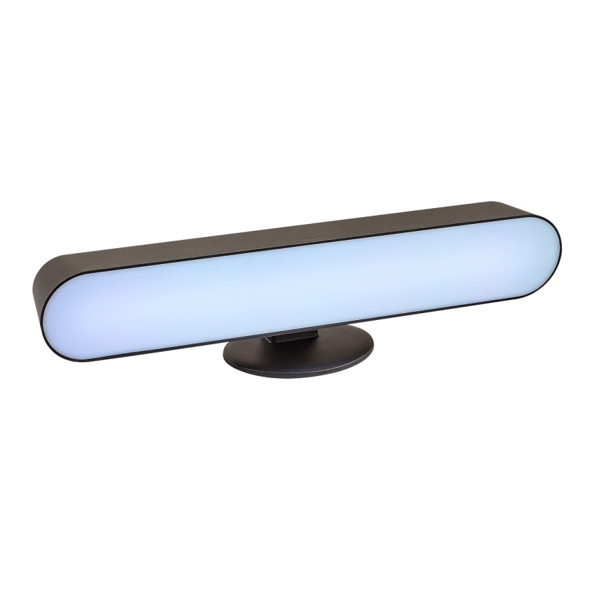 Rabalux - LED RGB dimmbare Tischlampe LED/3W/5V schwarz + Fernbedienung