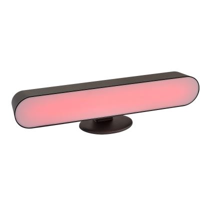 Rabalux - LED RGB dimmbare Tischlampe LED/3W/5V schwarz + Fernbedienung