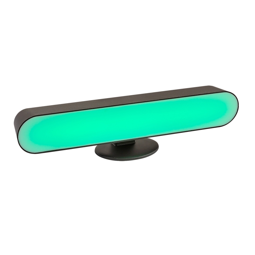 Rabalux - LED RGB dimmbare Tischlampe LED/3W/5V schwarz + Fernbedienung