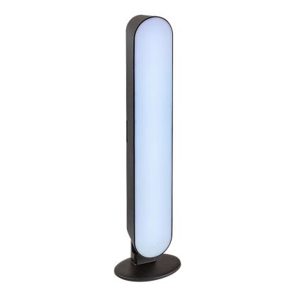 Rabalux - LED RGB dimmbare Tischlampe LED/3W/5V schwarz + Fernbedienung