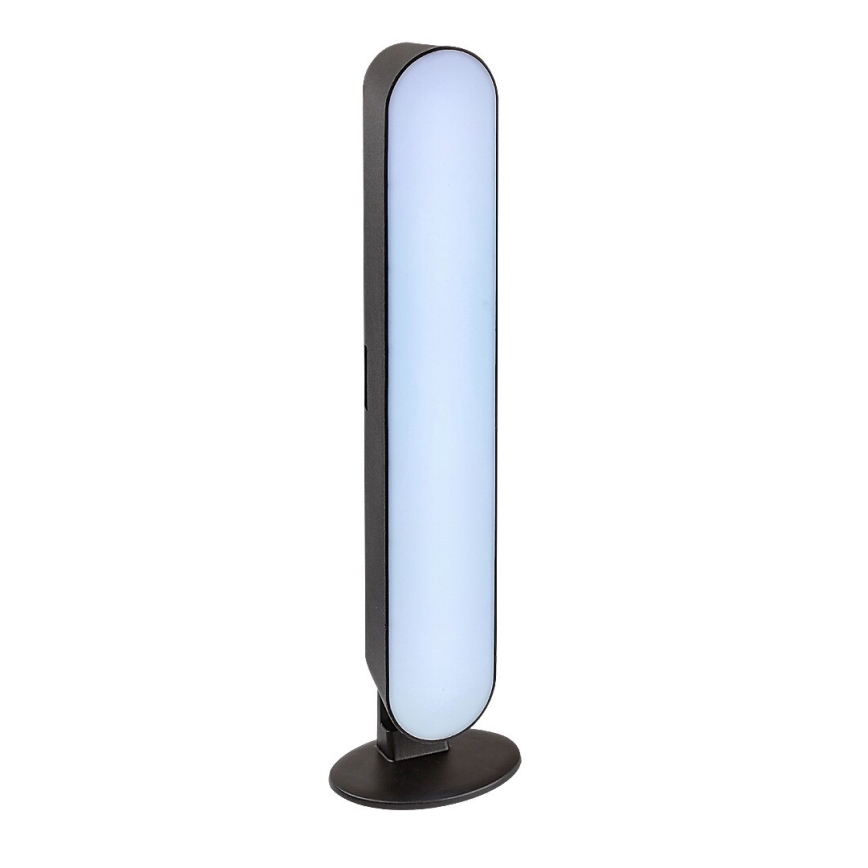 Rabalux - LED RGB dimmbare Tischlampe LED/3W/5V schwarz + Fernbedienung