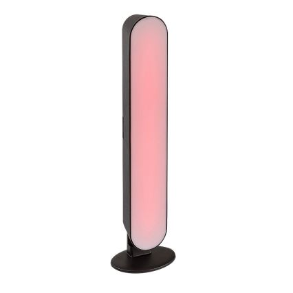 Rabalux - LED RGB dimmbare Tischlampe LED/3W/5V schwarz + Fernbedienung