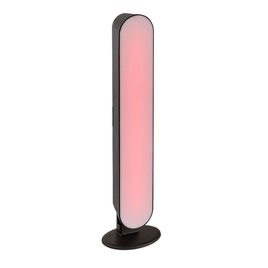 Rabalux - LED RGB dimmbare Tischlampe LED/3W/5V schwarz + Fernbedienung