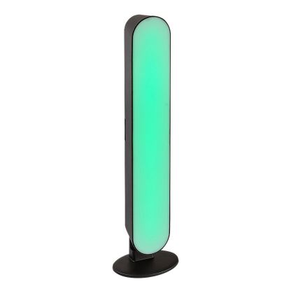 Rabalux - LED RGB dimmbare Tischlampe LED/3W/5V schwarz + Fernbedienung