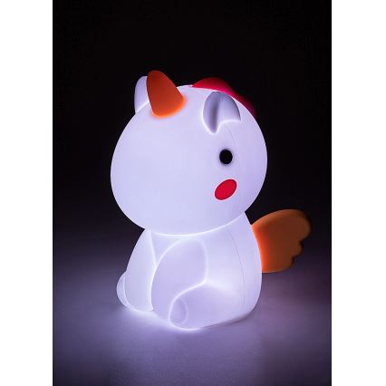 Rabalux - Kleine dimm- und aufladbare LED-RGB-Kinderleuchte mit Touch-Steuerung LED/0,45W/5V