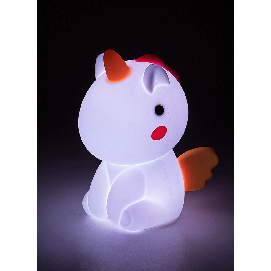 Rabalux - Kleine dimm- und aufladbare LED-RGB-Kinderleuchte mit Touch-Steuerung LED/0,45W/5V