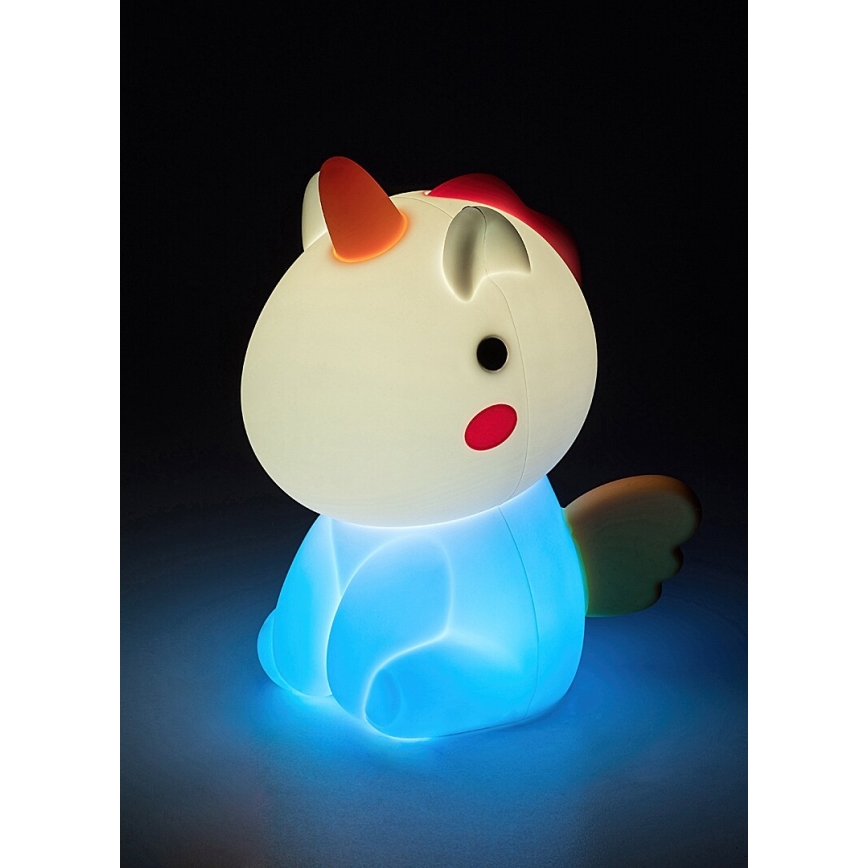Rabalux - Kleine dimm- und aufladbare LED-RGB-Kinderleuchte mit Touch-Steuerung LED/0,45W/5V