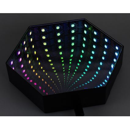 Rabalux - Dimmbare LED-RGB-Tischleuchte LED/1W/5V + Fernbedienung