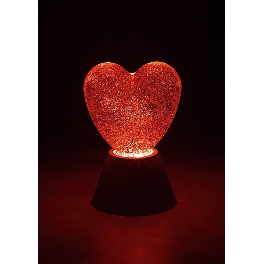 Rabalux - LED RGB Dekorative Herzlampe LED/0,8W/3xAA