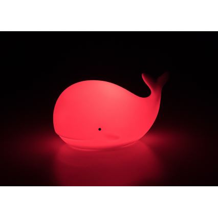 Rabalux - RGB-LED-Touch-Nachtlicht LED/0,05W/1xCR2032 Wal
