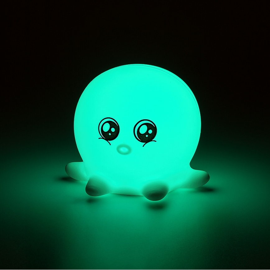 Rabalux - LED RGB Touch-Nachtlicht LED/0,05W/1xCR2032 Oktopus