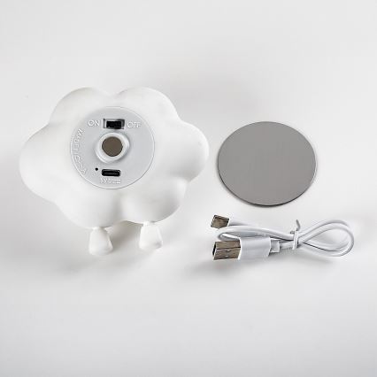 Rabalux - LED dimmbares wiederaufladbares Touch-Kinder-Nachtlicht LED/2,7W/5V 200 mAh Wolke