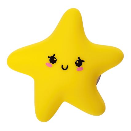 Rabalux - Dimmbares, wiederaufladbares Touch-LED-Nachtlicht für Kinder, LED/2,7W/5V, 200 mAh, Stern