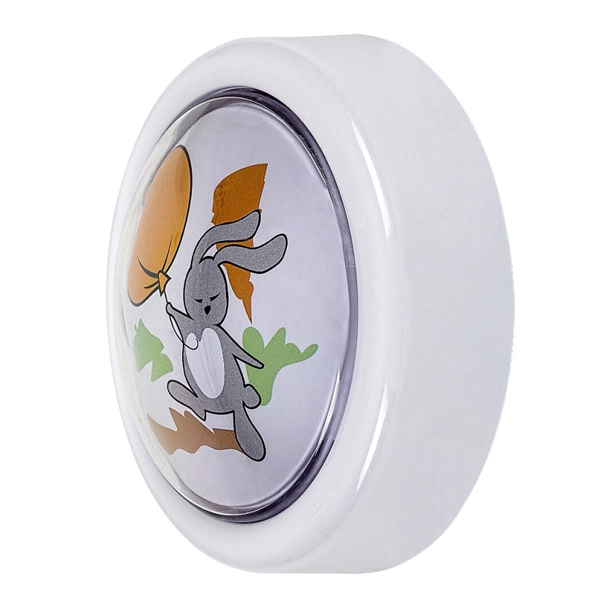 Rabalux - LED-Nachtleuchte für Kinder LED/0,3W/2xAA 6000K