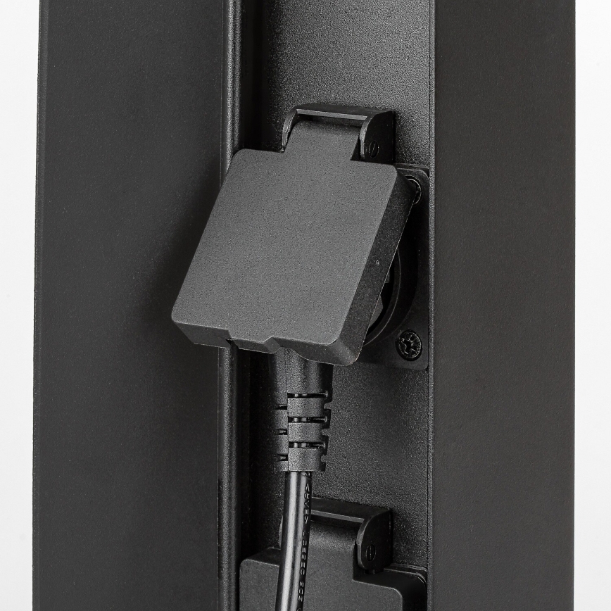 Rabalux - LED Außenleuchte mit 2 Steckdosen LED/10W/230V IP44
