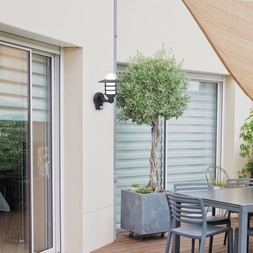 Rabalux 7679 - Außen-Wandleuchte mit Sensor DARRINGTON 1xE27/20W/230V IP44