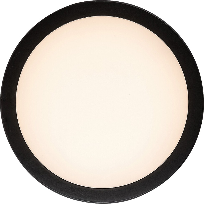 Rabalux - LED-Deckenleuchte für Badezimmer LED/28W/230V 3000/4000/6500K IP54 schwarz