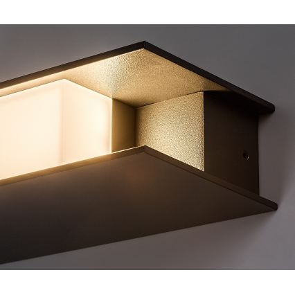 Rabalux - LED Außenwandleuchte LED/13W/230V IP65 Anthrazit