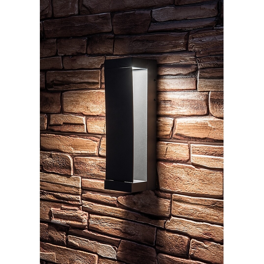 Rabalux - LED Außenwandleuchte LED/13W/230V IP65 Anthrazit