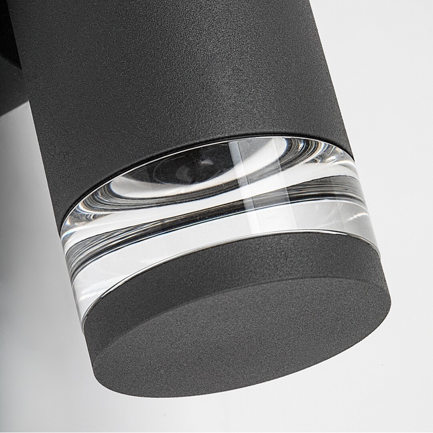 Rabalux - Außenwandleuchte 2xGU10/10W/230V IP54 Anthrazit