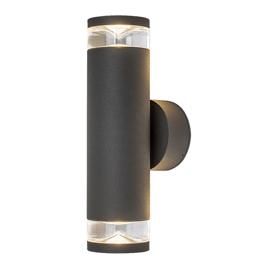 Rabalux - Außenwandleuchte 2xGU10/10W/230V IP54 Anthrazit