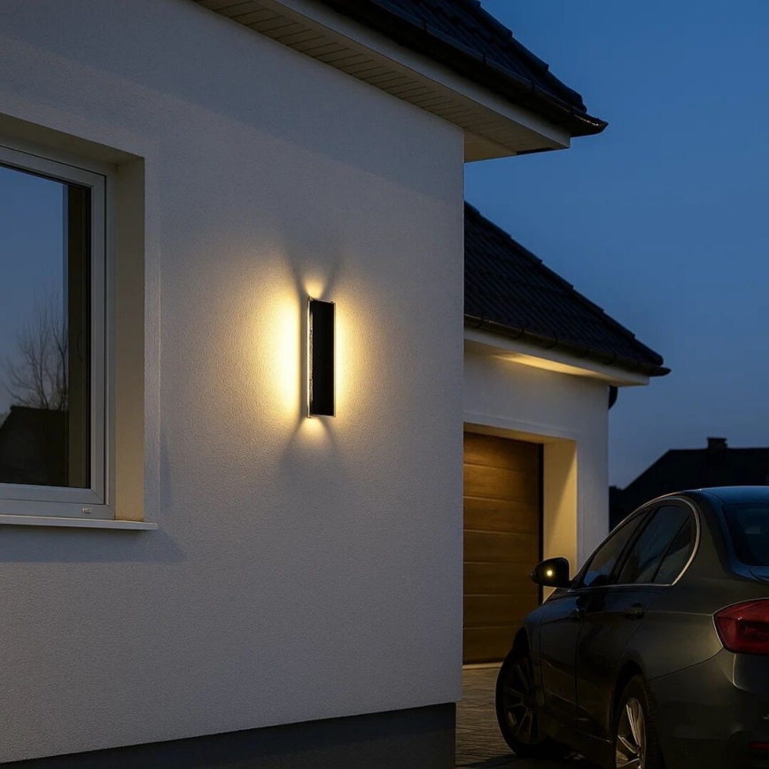 Rabalux - LED-Außenwandleuchte LED/18W/230V IP54 schwarz