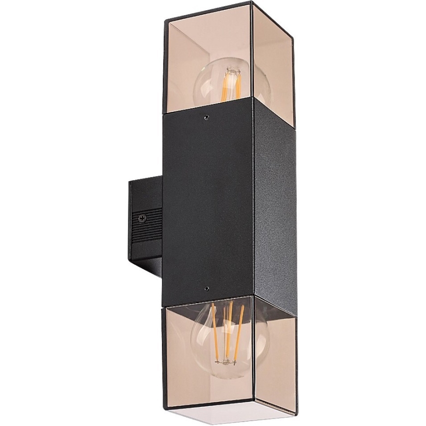 Rabalux - Outdoor-Wandleuchte 2xE27/60W/230V IP54 schwarz