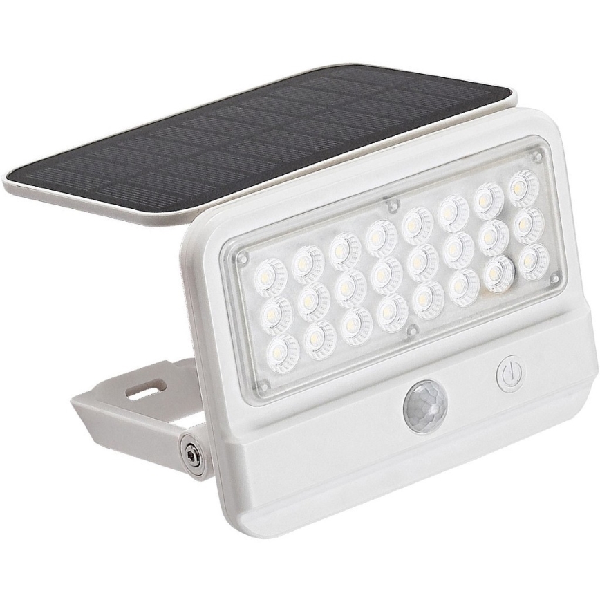 Rabalux - LED Solar-Wandleuchte mit Sensor LED/7W/3,7V IP54 Weiß 3000 mAh