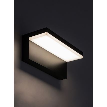 Rabalux - LED-Wandleuchte für Außenbereiche LED/10W/230V IP54 schwarz