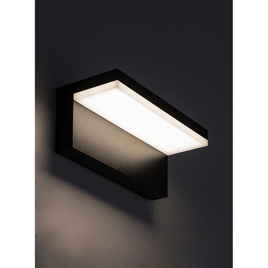 Rabalux - LED-Wandleuchte für Außenbereiche LED/10W/230V IP54 schwarz