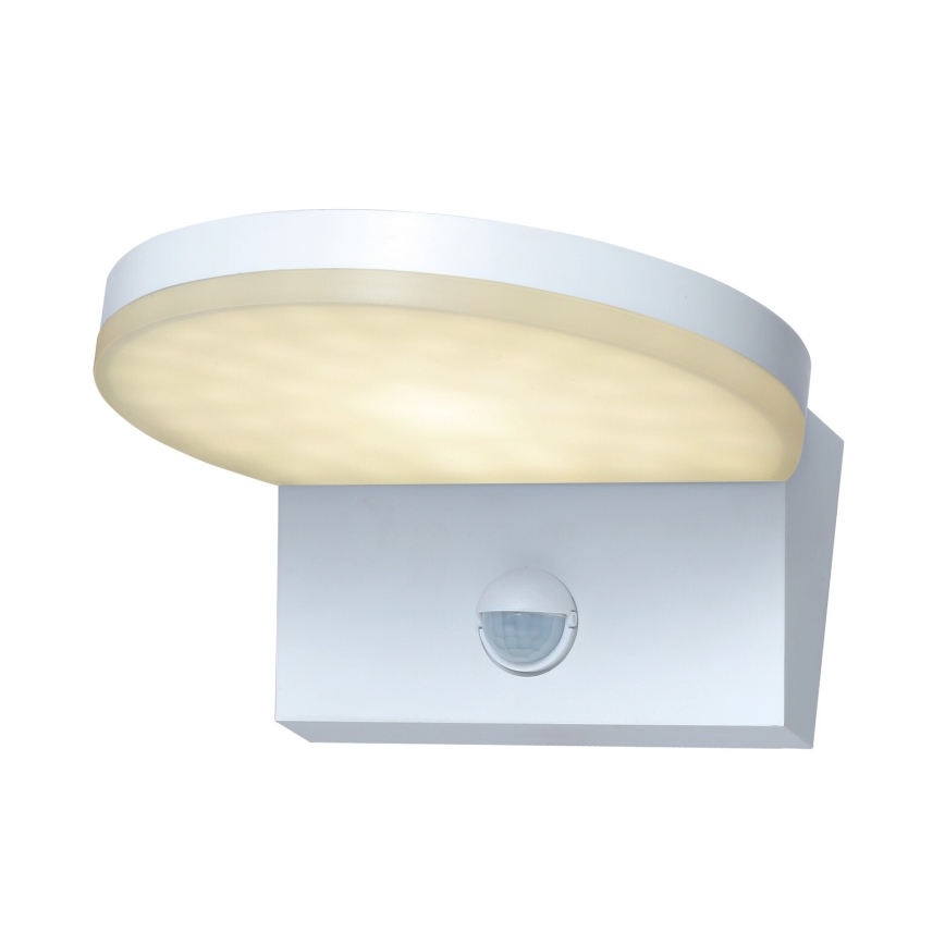Rabalux - LED Outdoor-Wandleuchte mit Sensor LED/9W/230V 2700/4000/6500K IP54 weiß