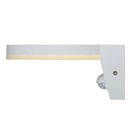 Rabalux - LED Outdoor-Wandleuchte mit Sensor LED/9W/230V 2700/4000/6500K IP54 weiß