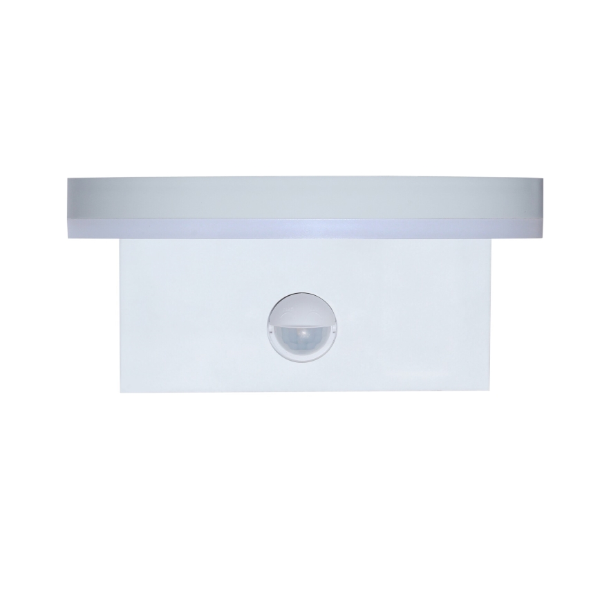 Rabalux - LED Outdoor-Wandleuchte mit Sensor LED/9W/230V 2700/4000/6500K IP54 weiß