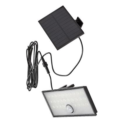Rabalux - LED-Solarstrahler mit Sensor LED/8W/3,7V 1800mAh IP65 + Fernbedienung