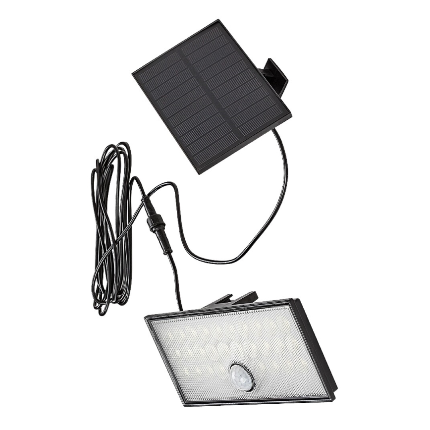 Rabalux - LED-Solarstrahler mit Sensor LED/8W/3,7V 1800mAh IP65 + Fernbedienung