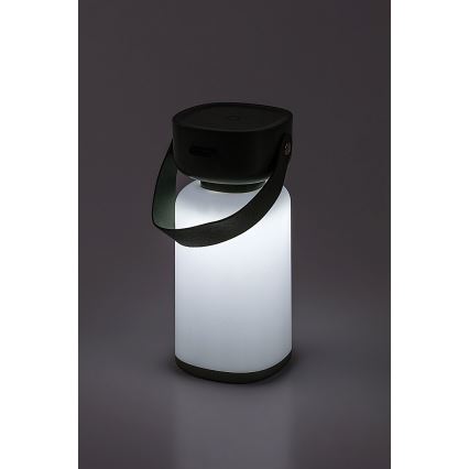 Rabalux - Aufladbare LED-Outdoor-Tischleuchte mit Dimm- und Touch-Funktion LED/3W/5V IP44 grün