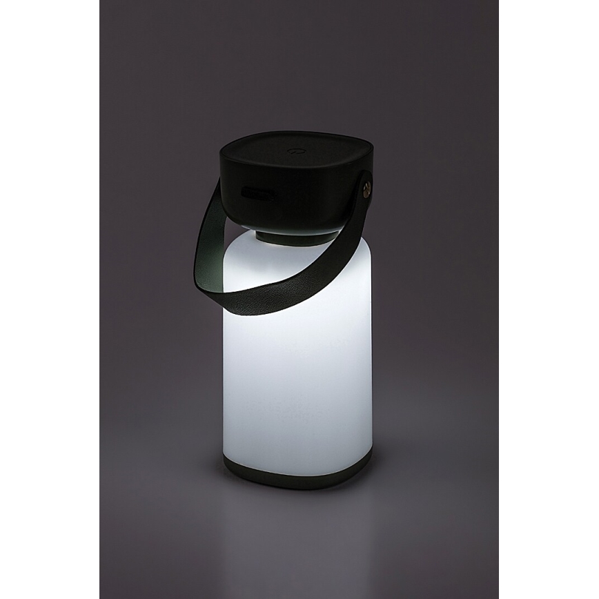 Rabalux - Aufladbare LED-Outdoor-Tischleuchte mit Dimm- und Touch-Funktion LED/3W/5V IP44 grün