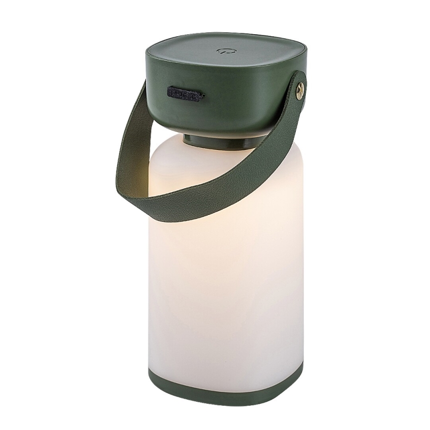 Rabalux - Aufladbare LED-Outdoor-Tischleuchte mit Dimm- und Touch-Funktion LED/3W/5V IP44 grün