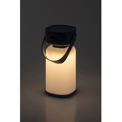 Rabalux - Aufladbare LED-Outdoor-Tischleuchte mit Dimm- und Touch-Funktion LED/3W/5V IP44 blau